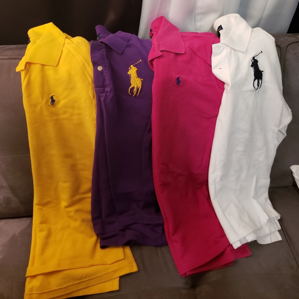 Big Boys Long Sleeve RL Polo Shirts
